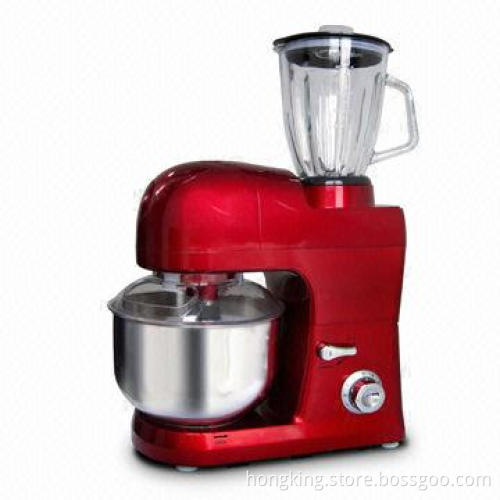800W Powerful 6-in-1 Food Mixer with Safety Lock and Six-speed Setting